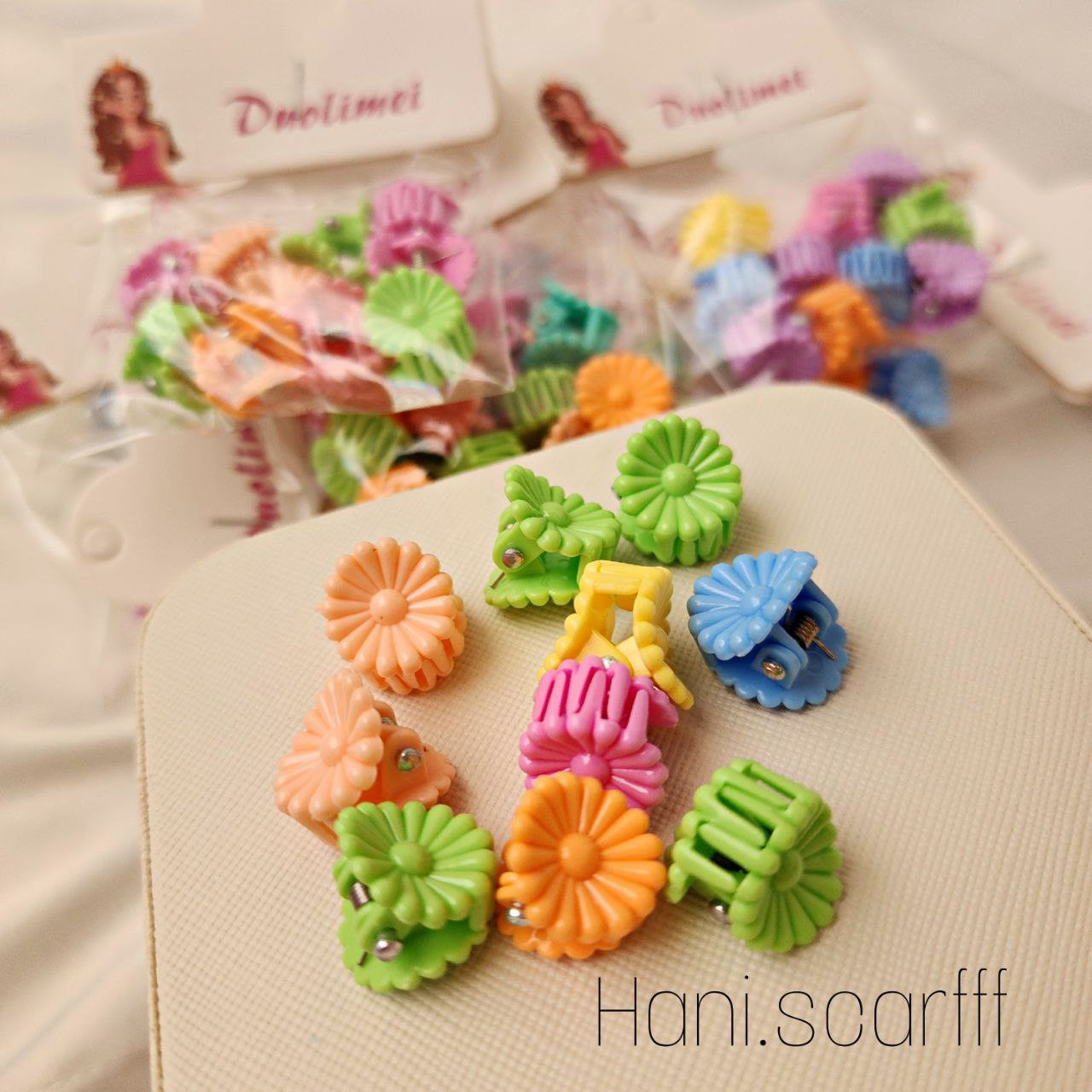 مینی کلیپس طرح گل