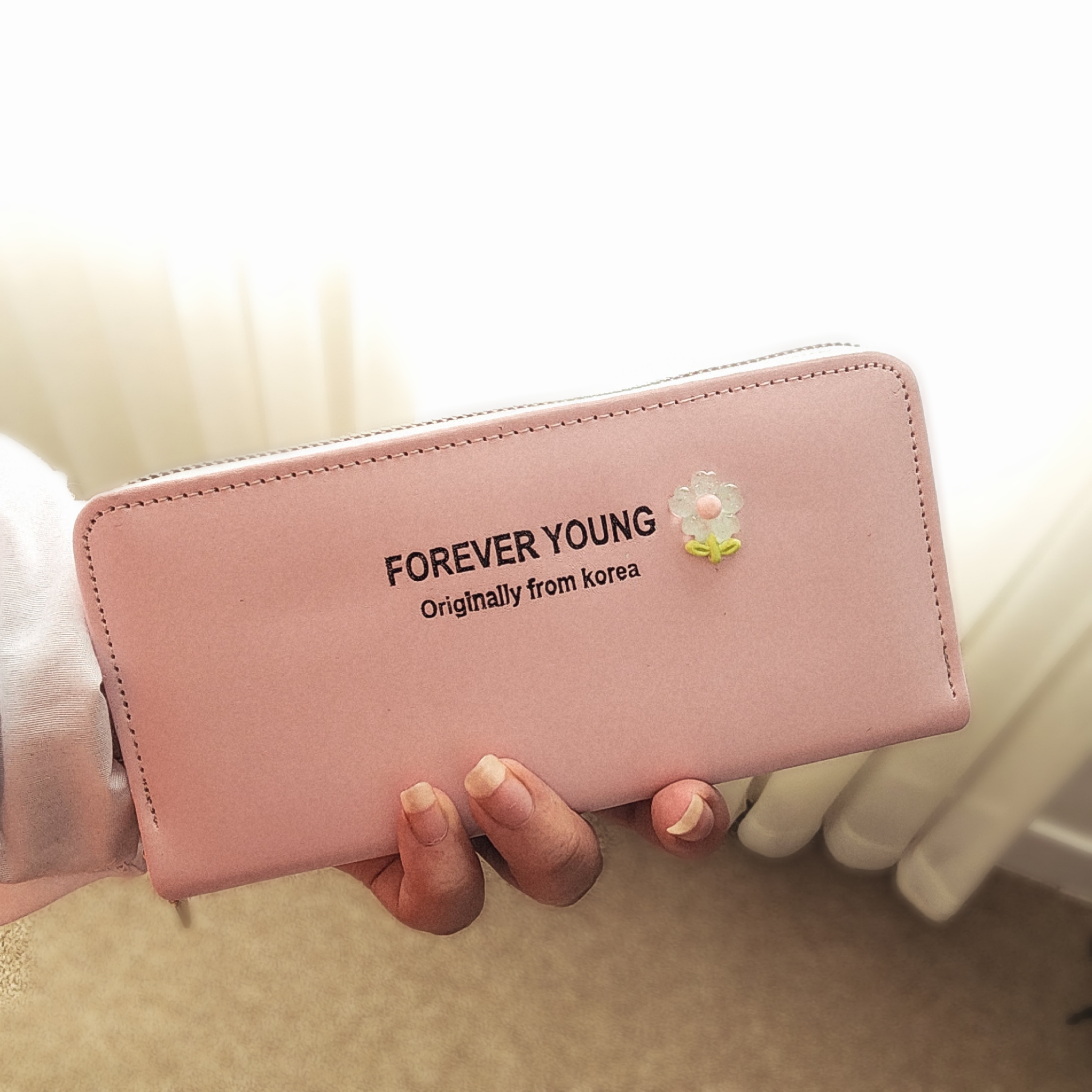 کیف پول مدل گل